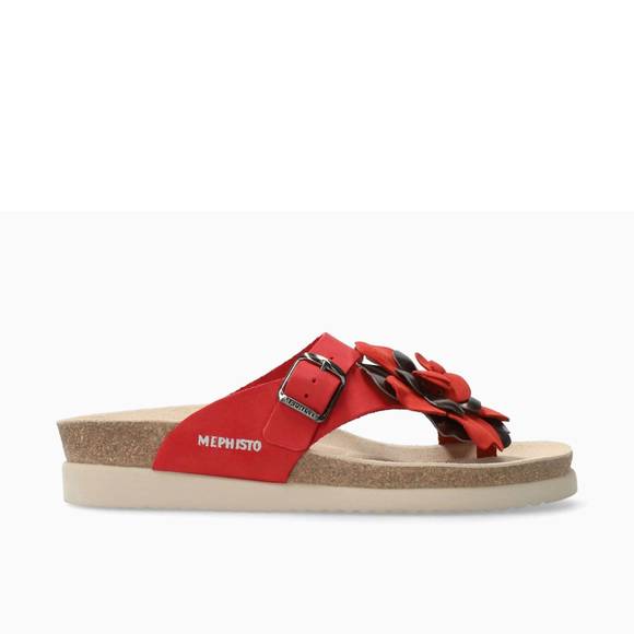 Mephisto Women's Helen Sandals- Red